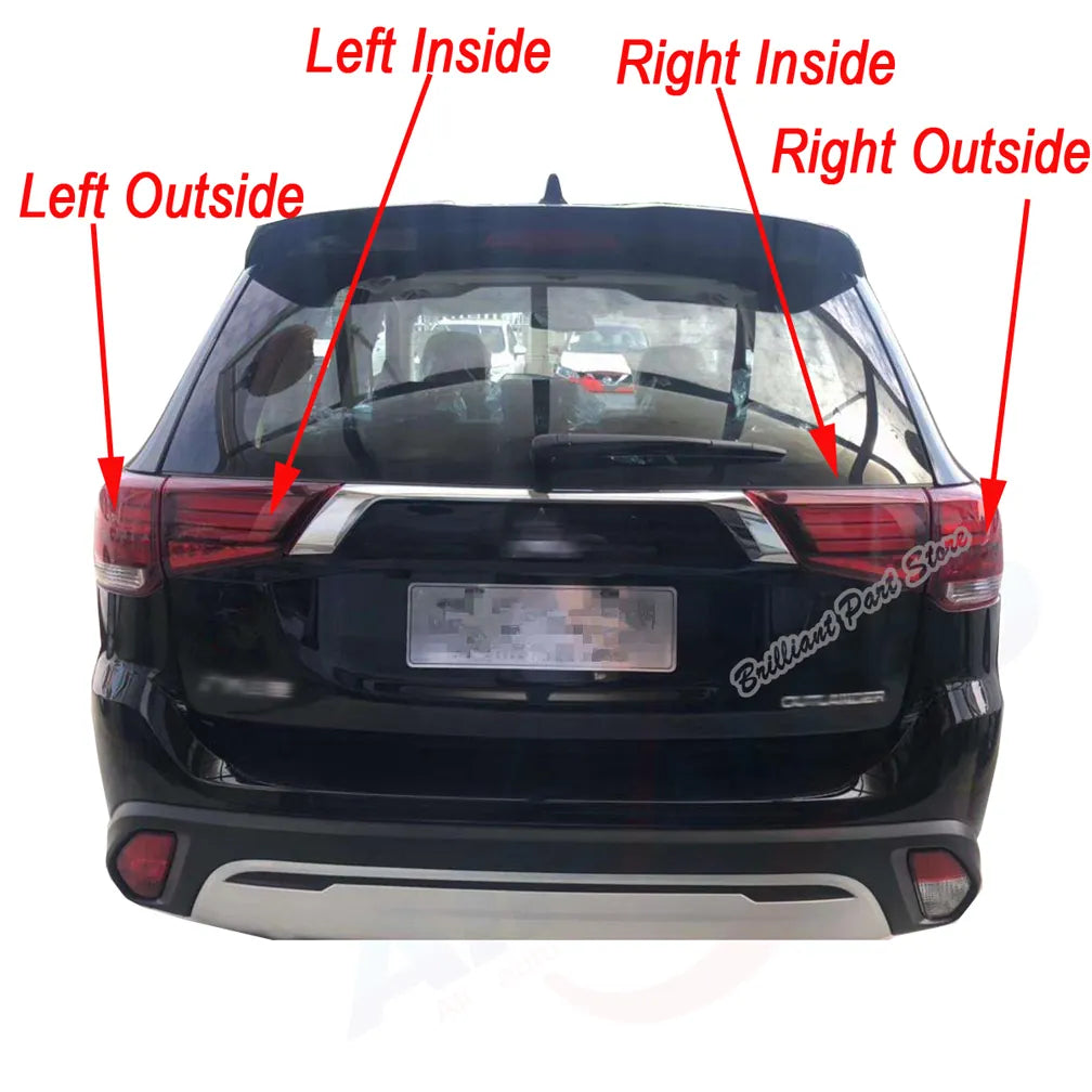 Rear Right Taillamp Placement illustration