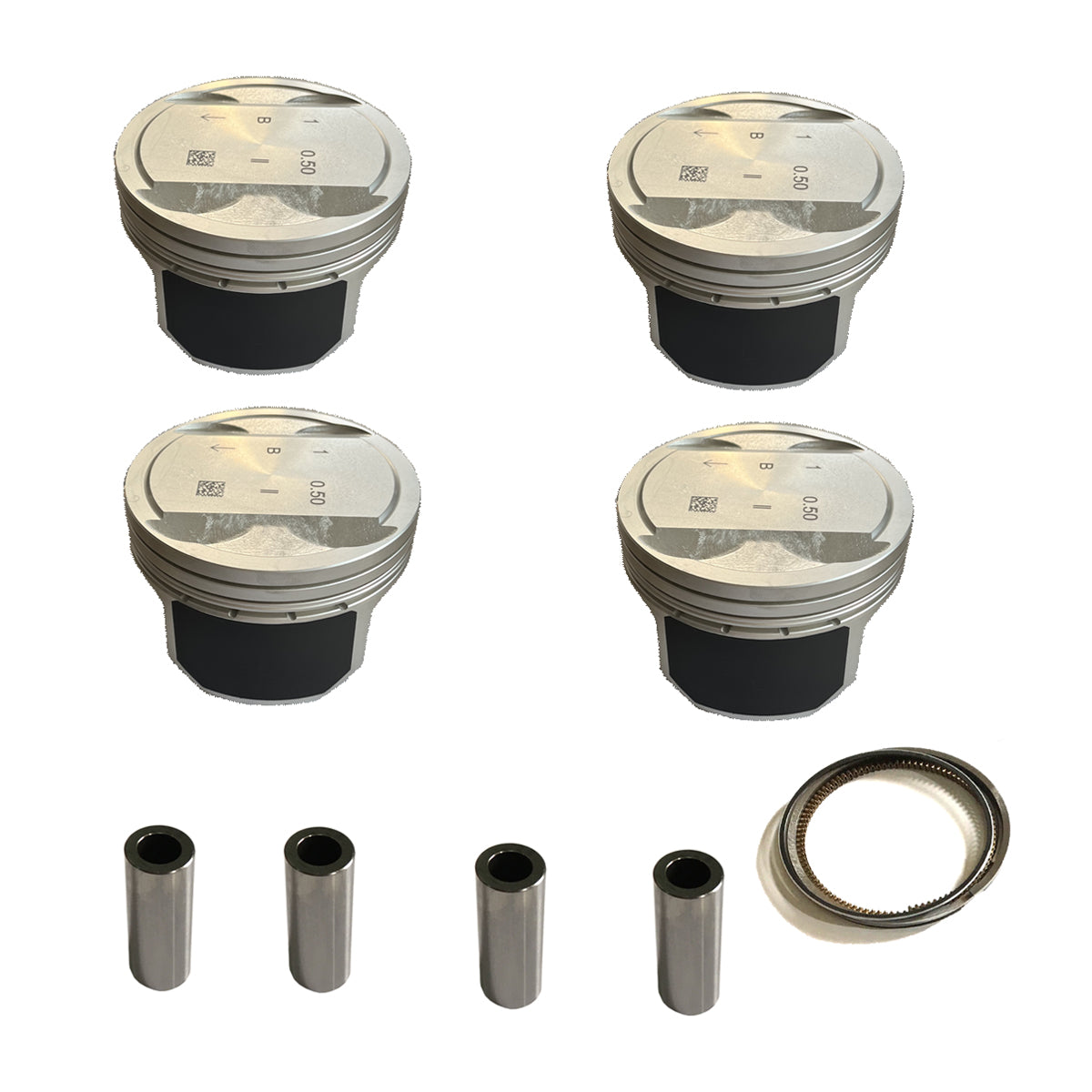 Oversized+0.5mm Pistons W Ring Set For IX35 Cerato Sportage 2.0L 07-14