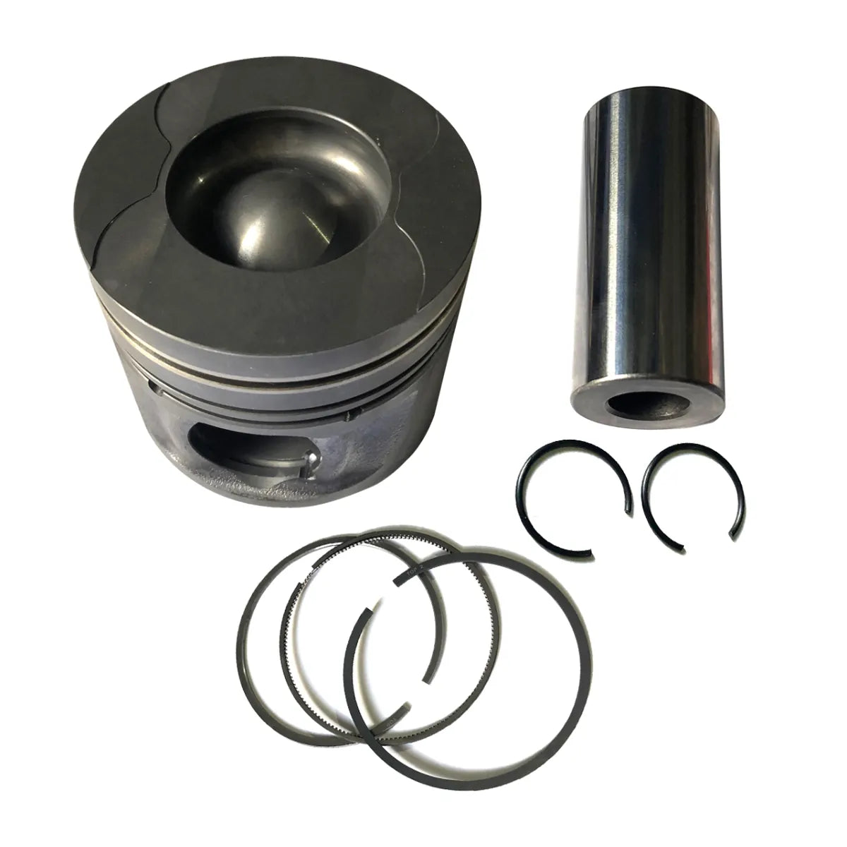 6X Pistons W Ring Set Fit For LR3 LR4 Range Rover Sport XF XJ 276DT AJD  2.7T 05-15
