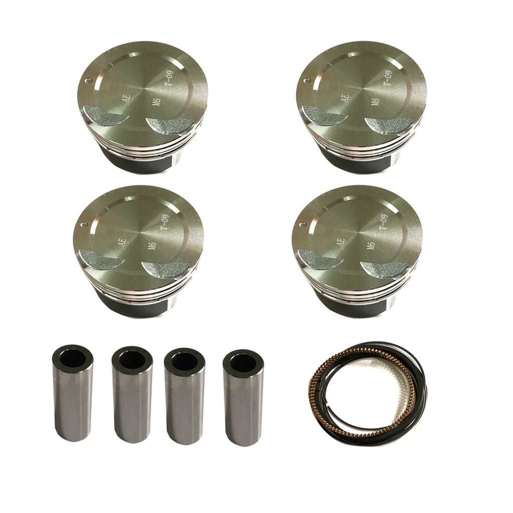 4X Pistones W Ring Set For Elantra I20 Getz Solaris Accent Cerato 1.6L G4FC  06-19
