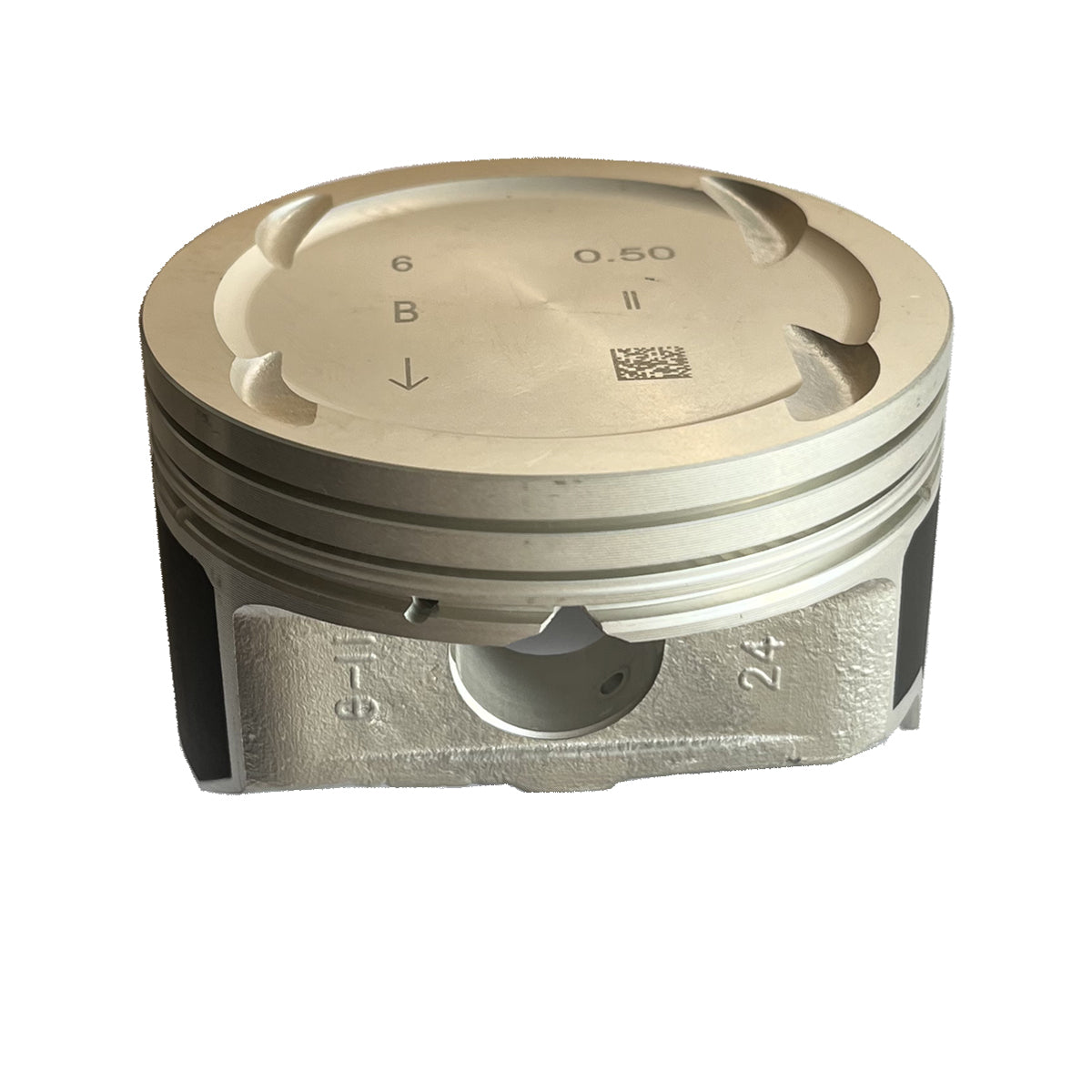 Oversized +0.5mm Pistons W Ring Set For Tucson Santa Fe Sportage Azera 2.4L 04-18