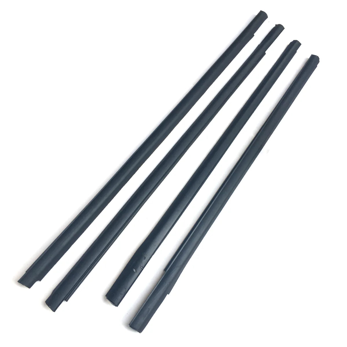 Celerparts Black Outside Window Weatherstrips Kia Cerato SPectra 4 Doors Sedan 2003-2009 82210-2F000 82210-2F001 Front Rear Left Right