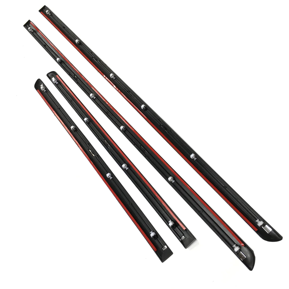 4X Front Rear Left Right Side Body Protecting Moldings Fit For Accord 03-07