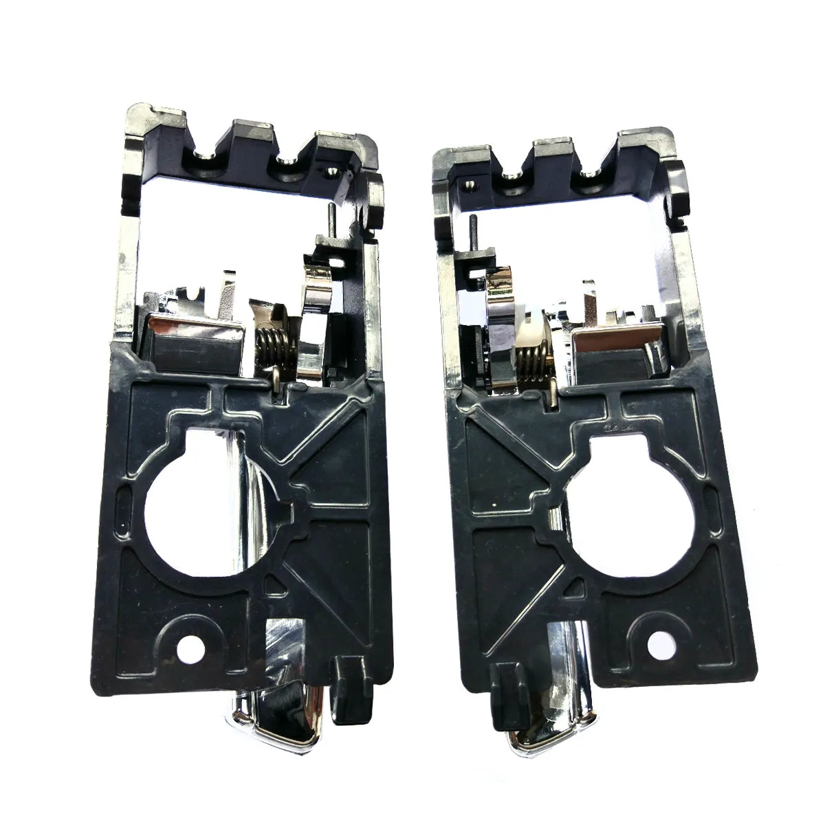 2X Rear Left Right Chrome Inside Door Handles For Kia Rio 2003-2012