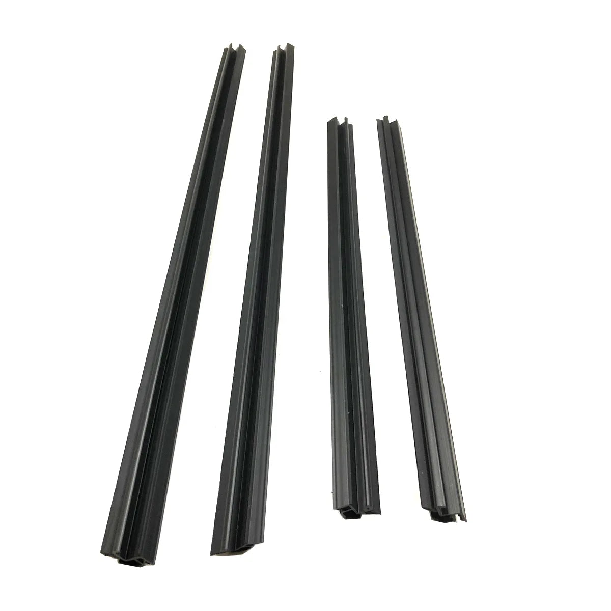 4X Front Rear Left Right Inside Window Mouldings  Fit For Lancer 2.0L 2.4L 07-17