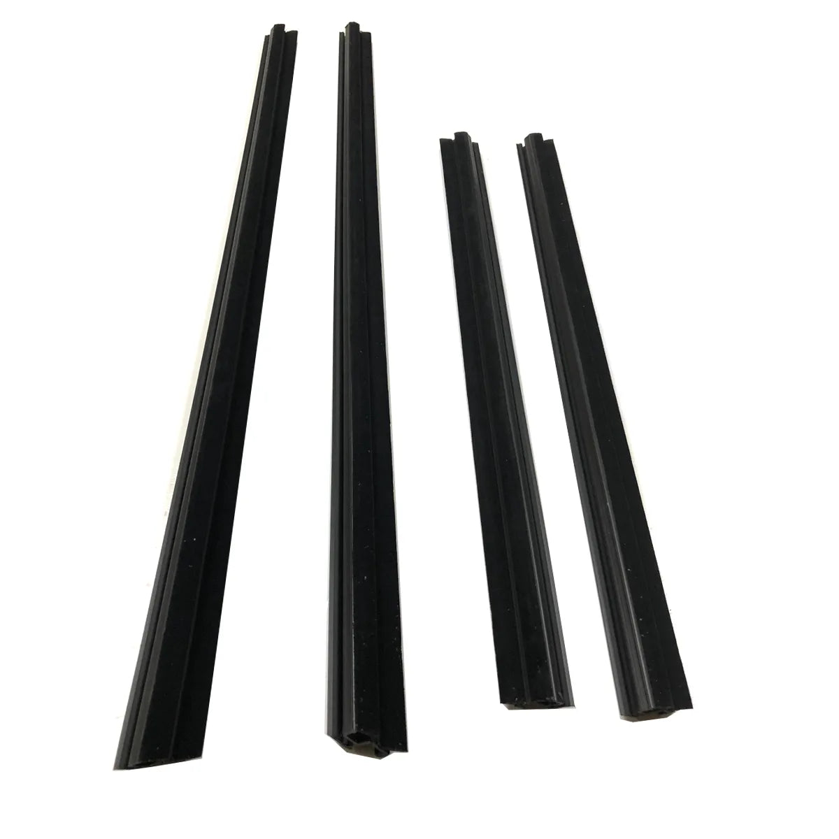 4X Front Rear Left Right Inside Window Mouldings  Fit For Lancer 2.0L 2.4L 07-17