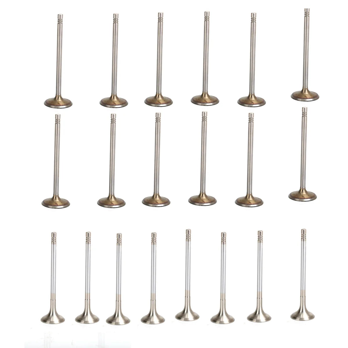30X  Inlet Intake Exhaust Valves Fit For A4 A6 A8 Passat 2.4L 2.8L 3.0L 97-08
