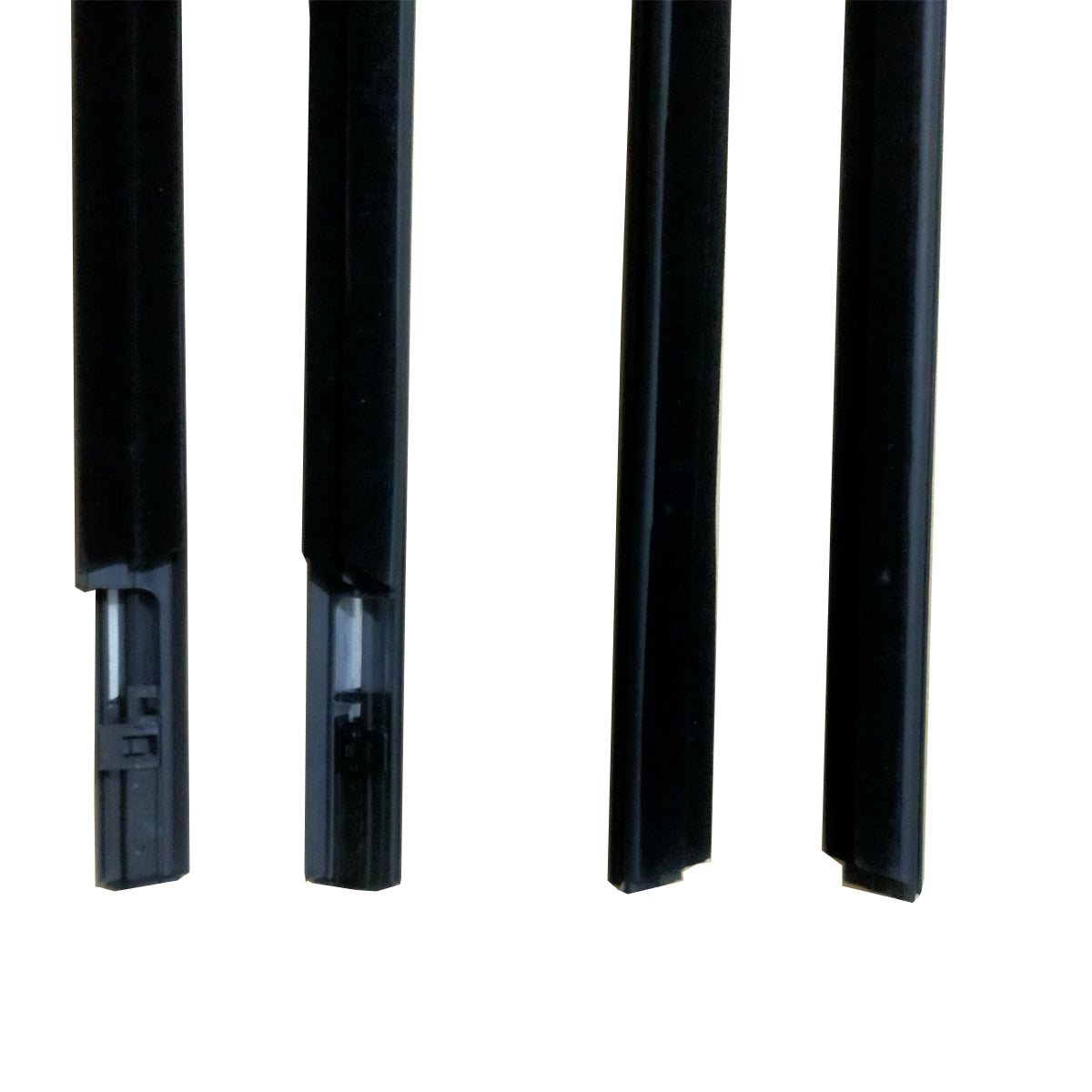 4X FL FR RL RR Outside WIndow Moulding Weatherstrips Fit For X-Trail 2010-2014