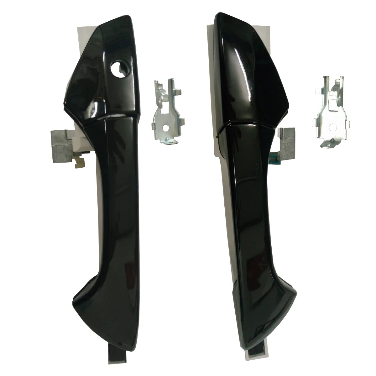 2X Front Left Right Outside Door Handles W Handle Base For Accord 08-12