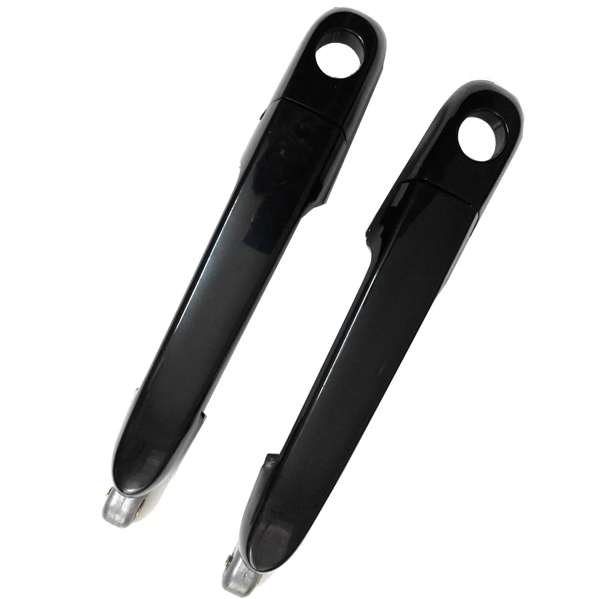 2X Front Left Right Outside Black Car Door Handles For Accent Verna 05-11