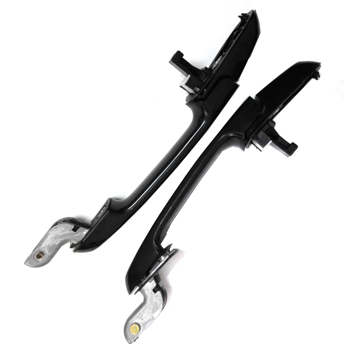 2X Front Left Right Outside Black Car Door Handles For Accent Verna 05-11