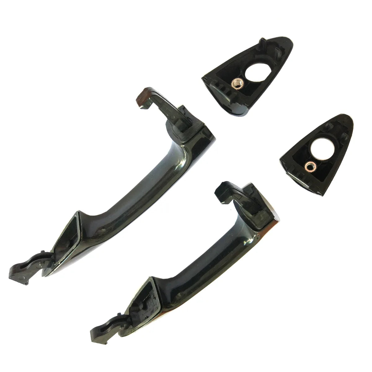 2 PCS Front Left Right Outside Door Handles Fit For Accent Solaris 11-15