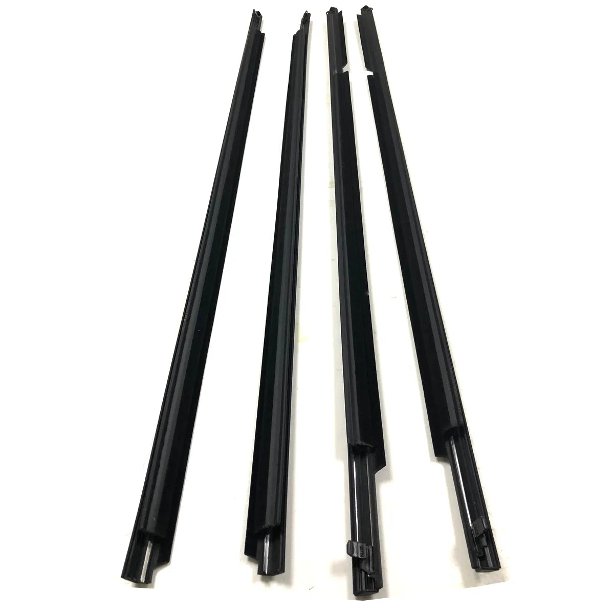 4X Black Outside Window Molding Weatherstrips For Highlander 2008-2010