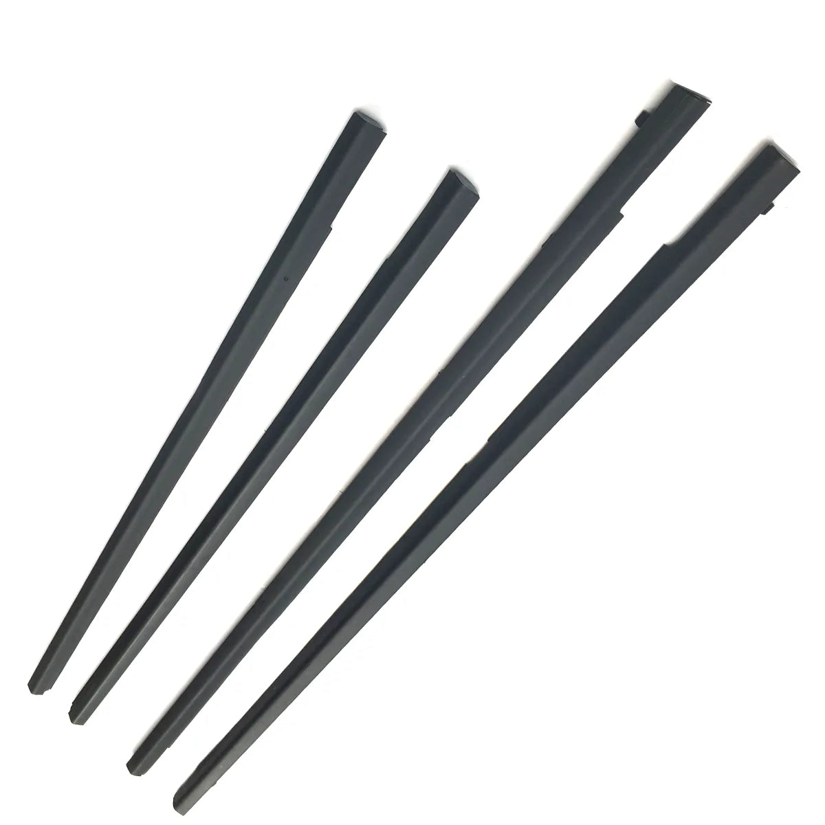 Celerparts Black Outside Window Weatherstrips Hyundai Accent 2005-2012 82220-1E000 82210-1E000 Front Rear Left Right