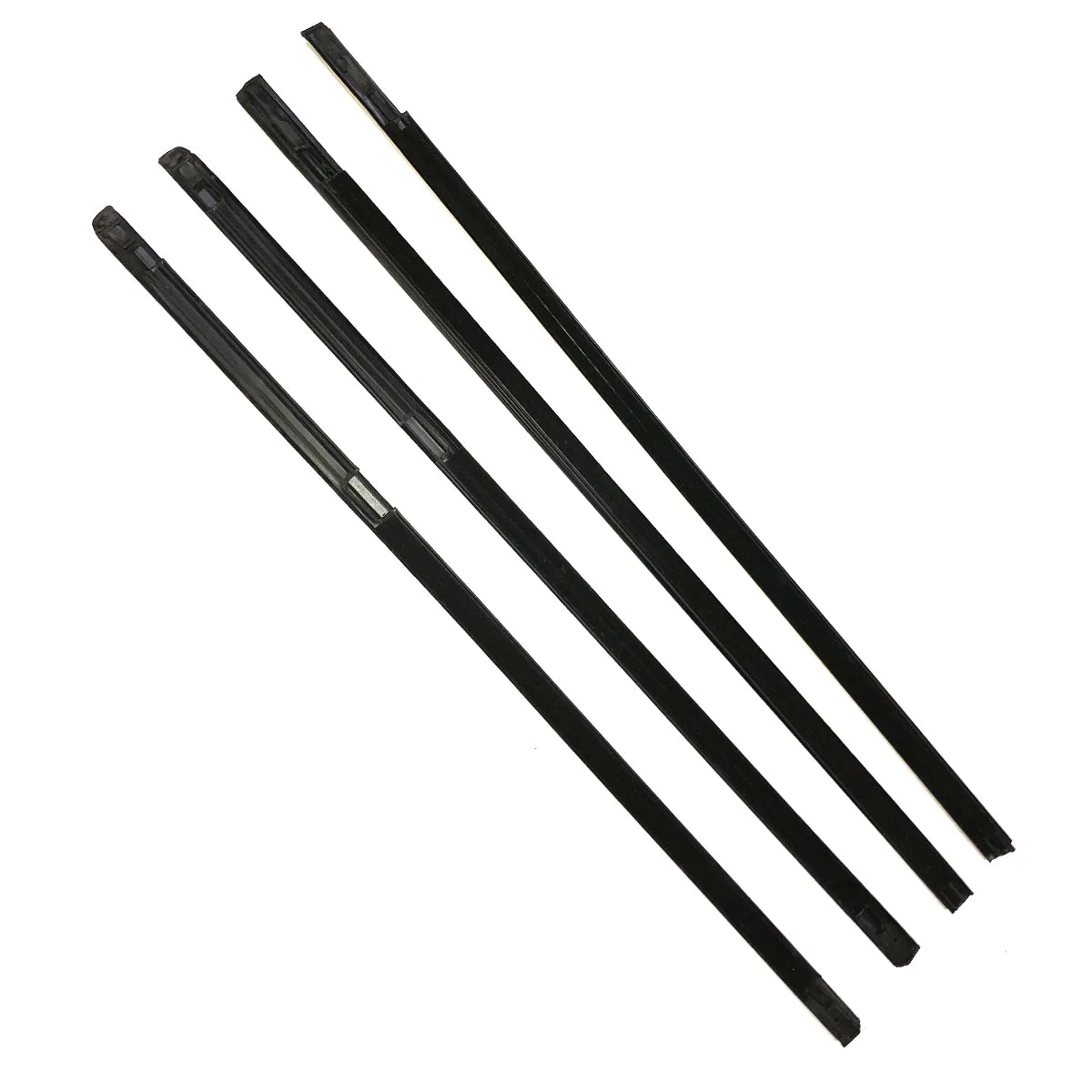 4X Outside Window Weatherstrips Seal Fit For Pajero Pinin Montero IO H76 H77 99-06