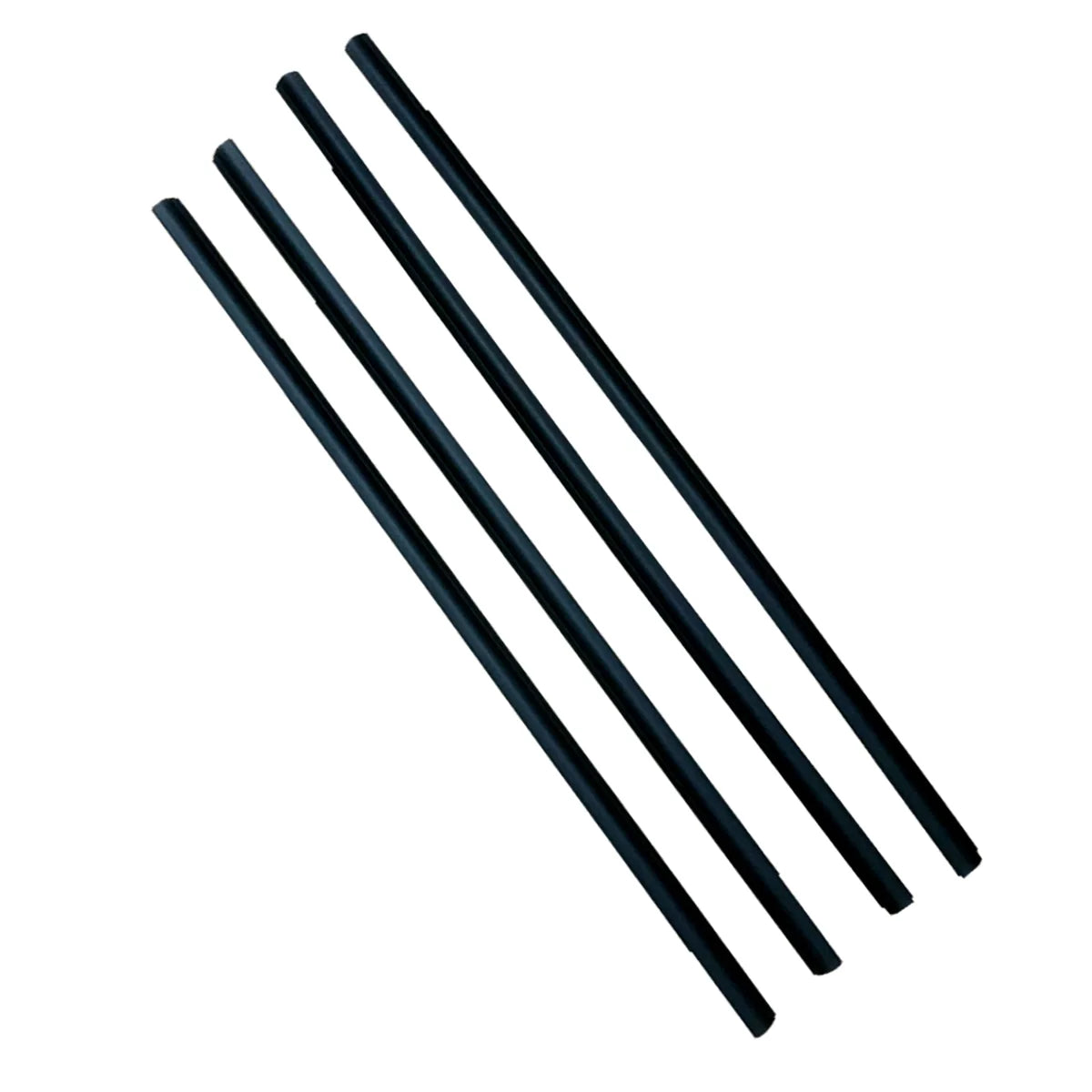 4X FL FR RL RR Outside WIndow Moulding Weatherstrips Fit For X-Trail 2010-2014
