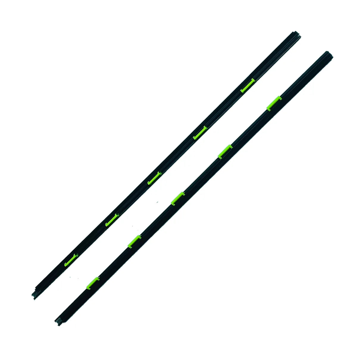 2X Left Right Window Moulding Weatherstrip W Clip Fit For Civic Coupe 3D 1996-2000