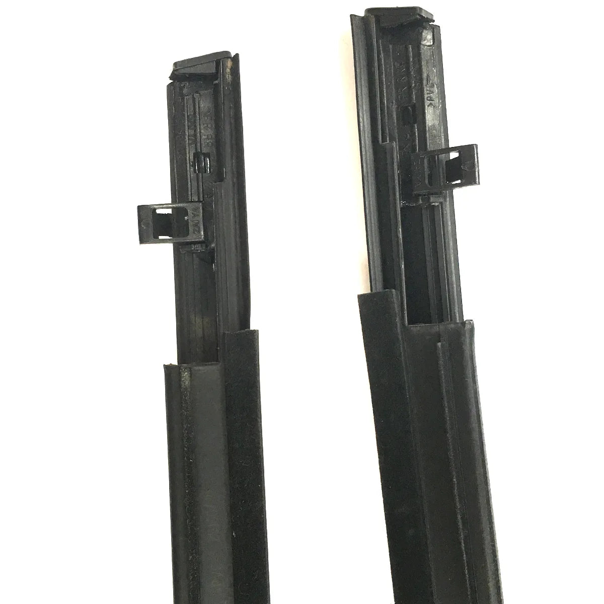 4X Black Outside Window Moulding Weatherstrips Fit For Fit Jazz 05-08