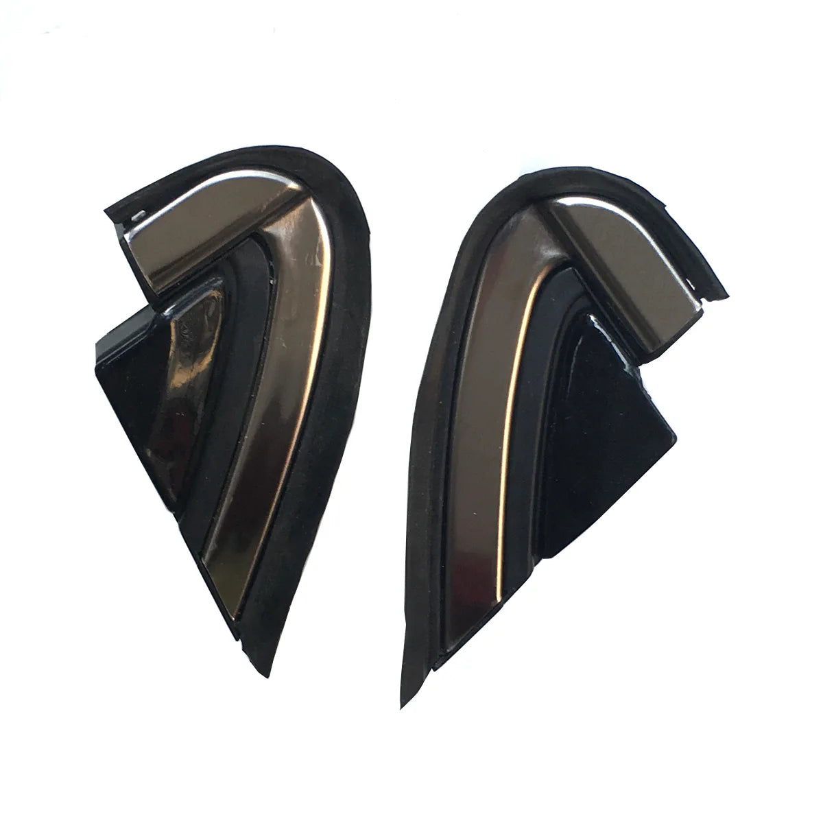 2X Front Left Right Corner Ganish Pillar Garnish Fit For CRV 2007-2011