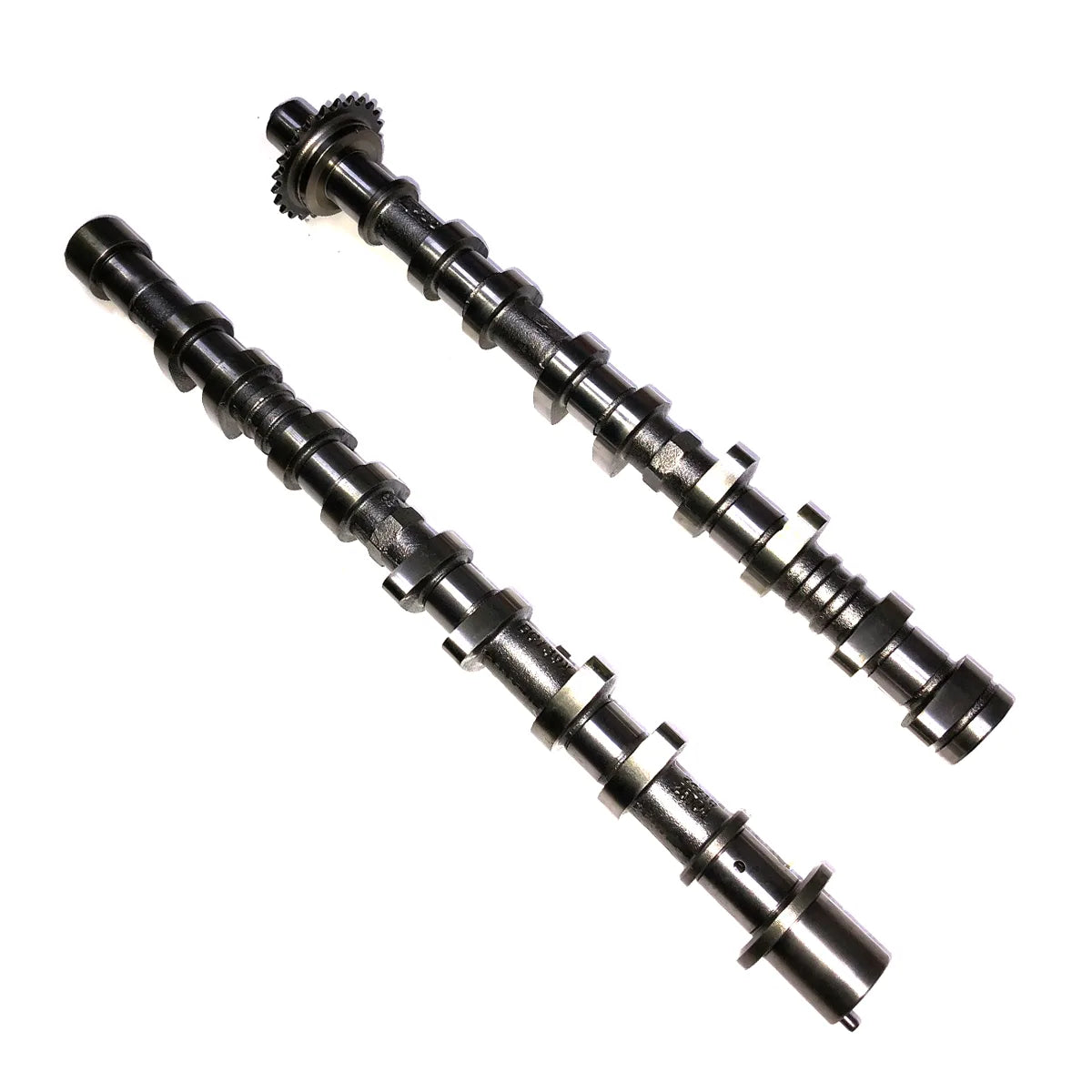 2X Intake Exhaust Camshafts Single Sprocket Type For Accent Rio 1.6L VVT Engine 2005-2012