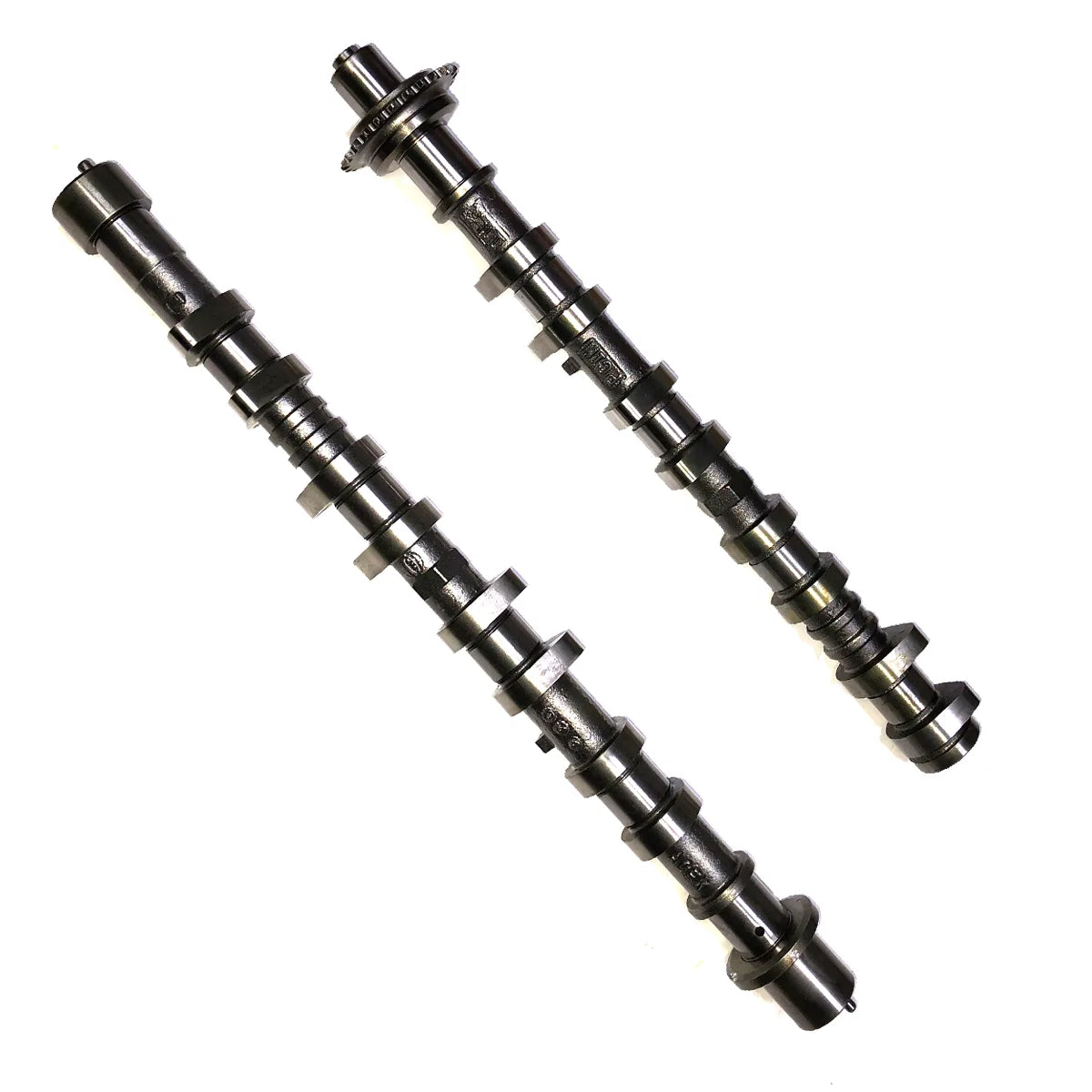 2X Intake Exhaust Camshafts Single Sprocket Type For Accent Rio 1.6L VVT Engine 2005-2012