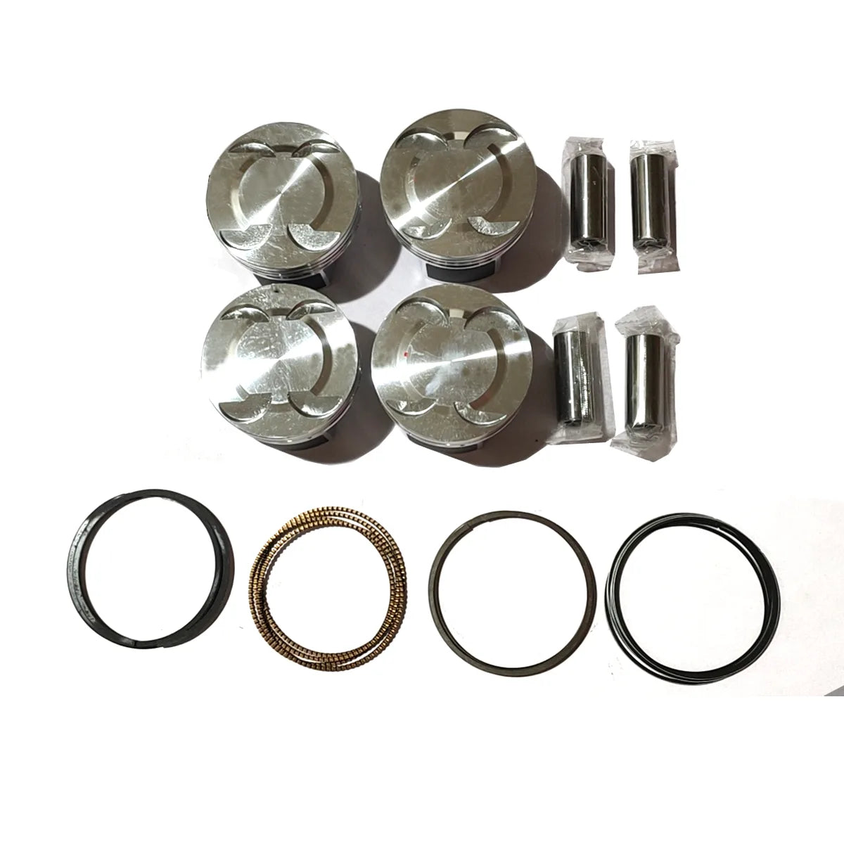 Oversized +0.5mm Pistons W Rings Fit For Chevrolet Cruze Trax Aveo 1.6L LDE F16D4 09-20