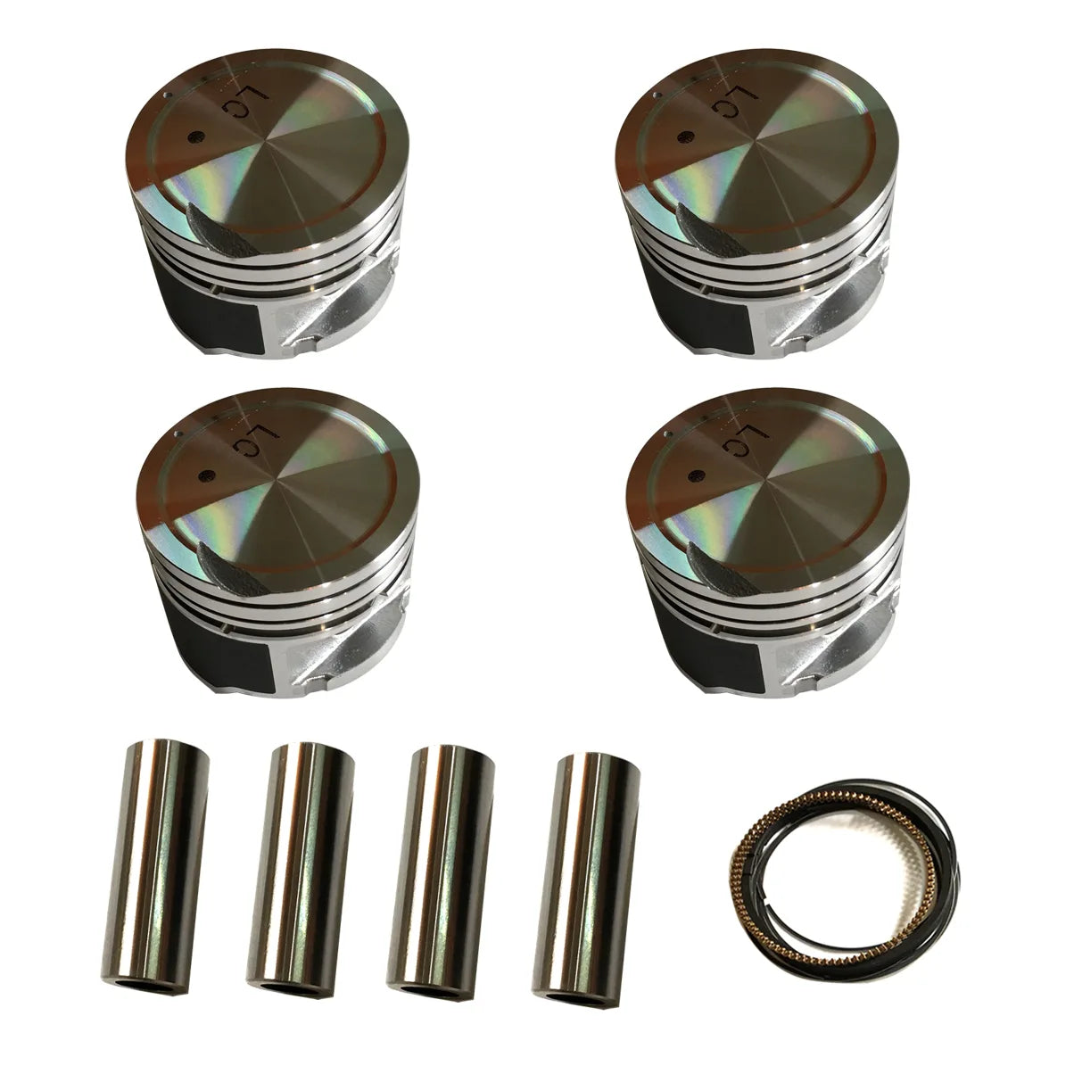 Celerparts Pistons With Ring Set For Hyundai Accent Getz Click TB 1.3L G4EA 1999-2007 OEM 23410-22840 23410-22972