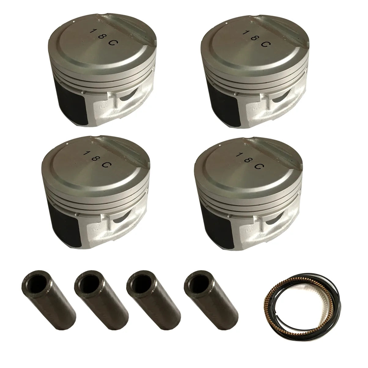 Celerparts Pistons With Ring Set For Hyundai Elantra Avante Matrix Lavita 1.8L G4GB 2000-2007 OEM 23410-23610 23410-23601