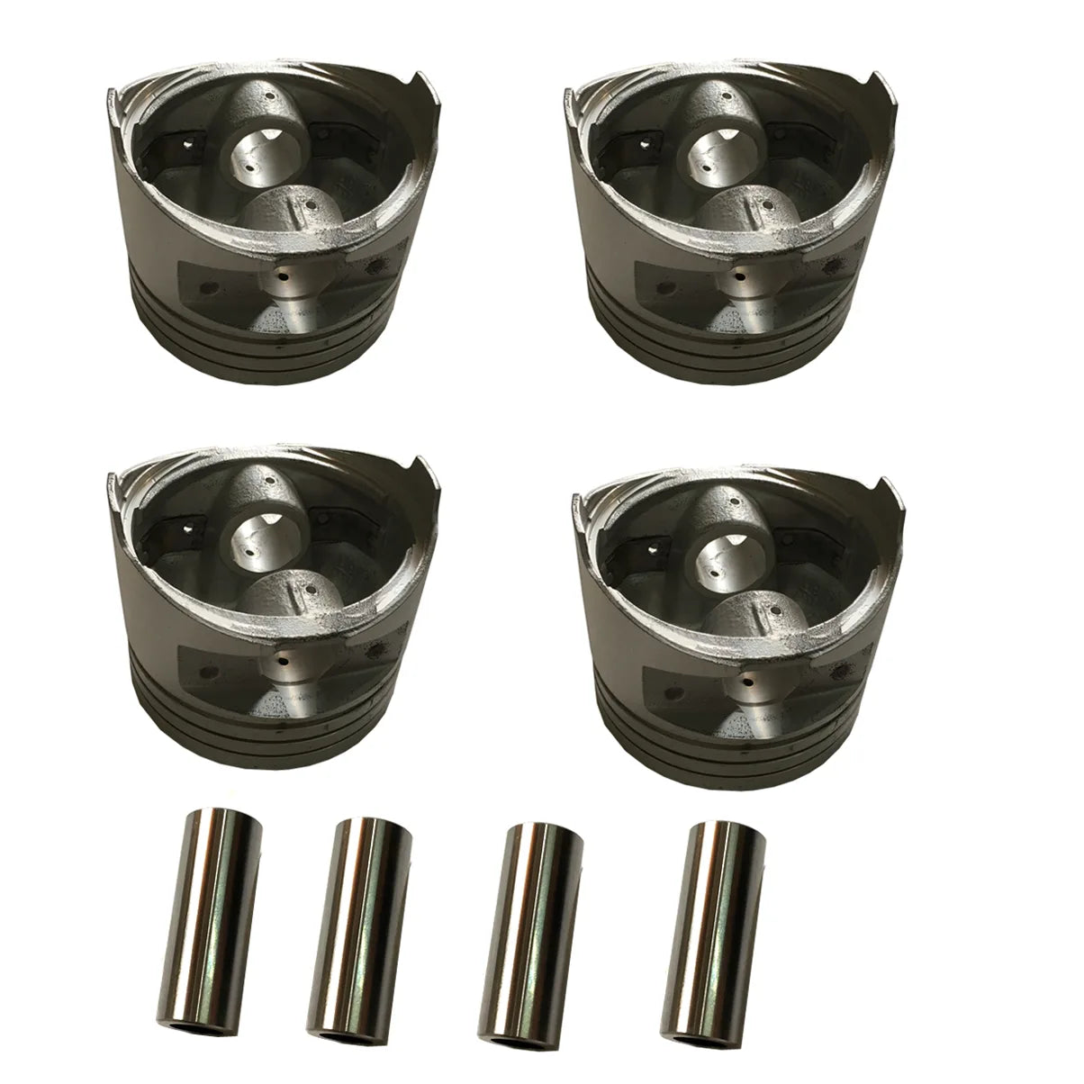 4X Pistons W Ring Set For Sonata Santa Fe Sorento H-1 Starex 2.4L G4JS 1999-2005