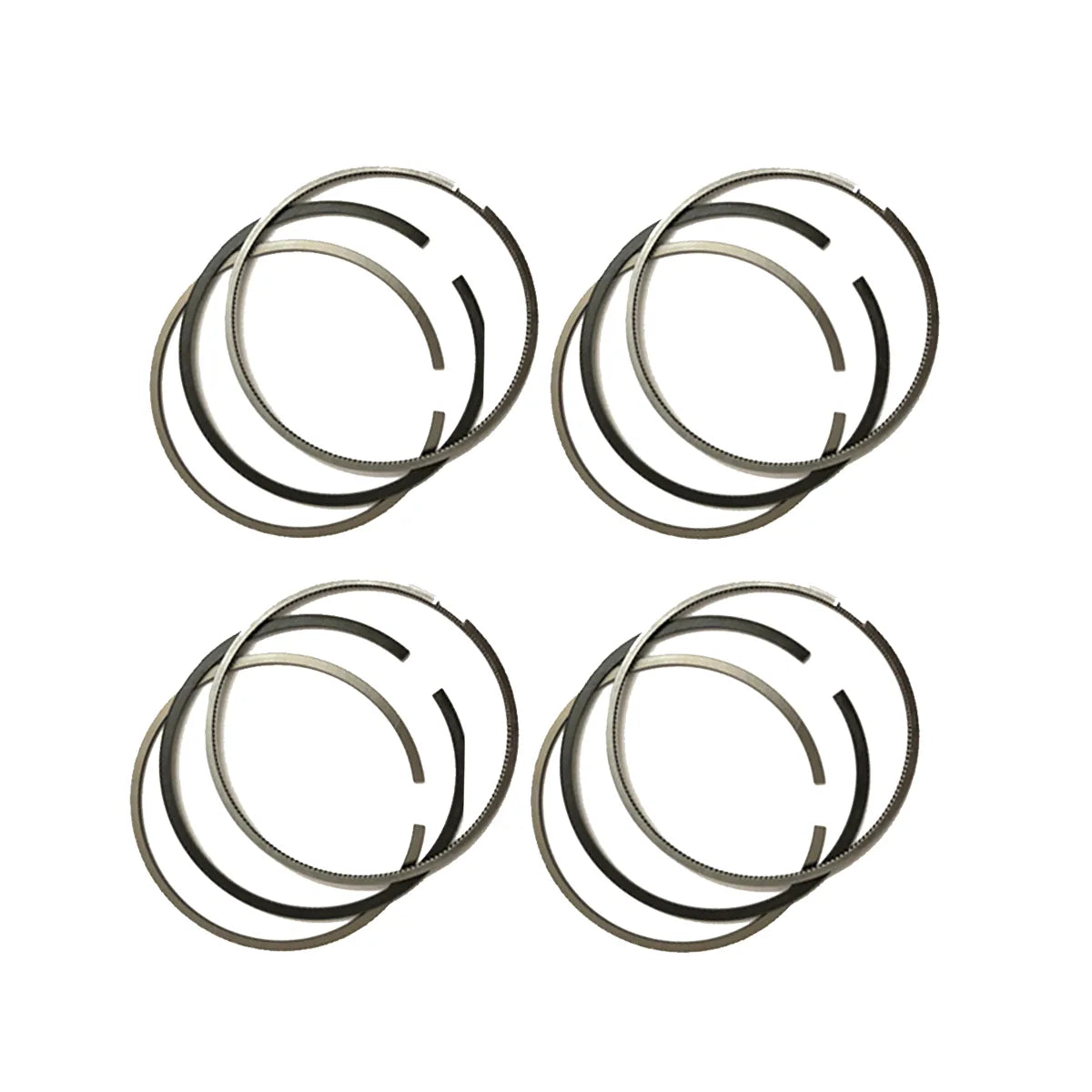 4X Pistons W Ring Set Pins For A3 A4 A5 A6 TT Golf Passat Polo 1.8T 13-21