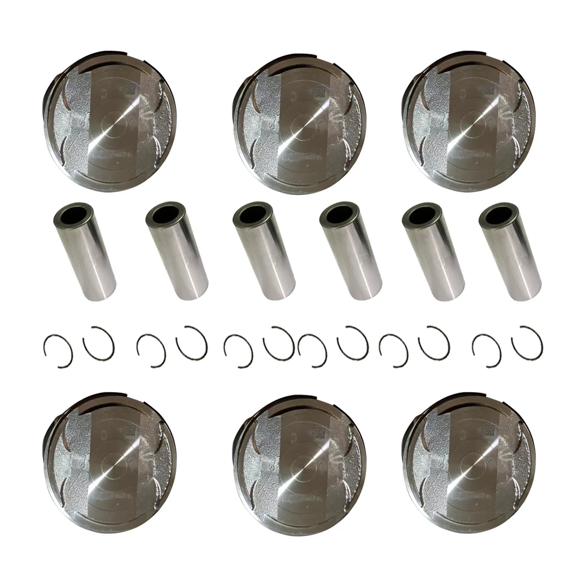 6X Pistons W Ring Set For F150 Edge Taarus Flex Explorer 3.5L Ti-VCT Cylone 2011-2019