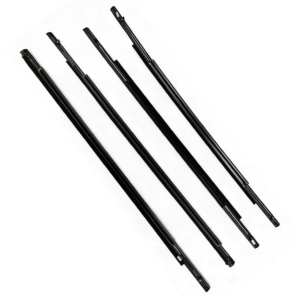 OEM 5727A215Chrome Window Moldings Weatherstrip 4-Piece Set for Mitsubishi ASX Outlander Sport RVR-