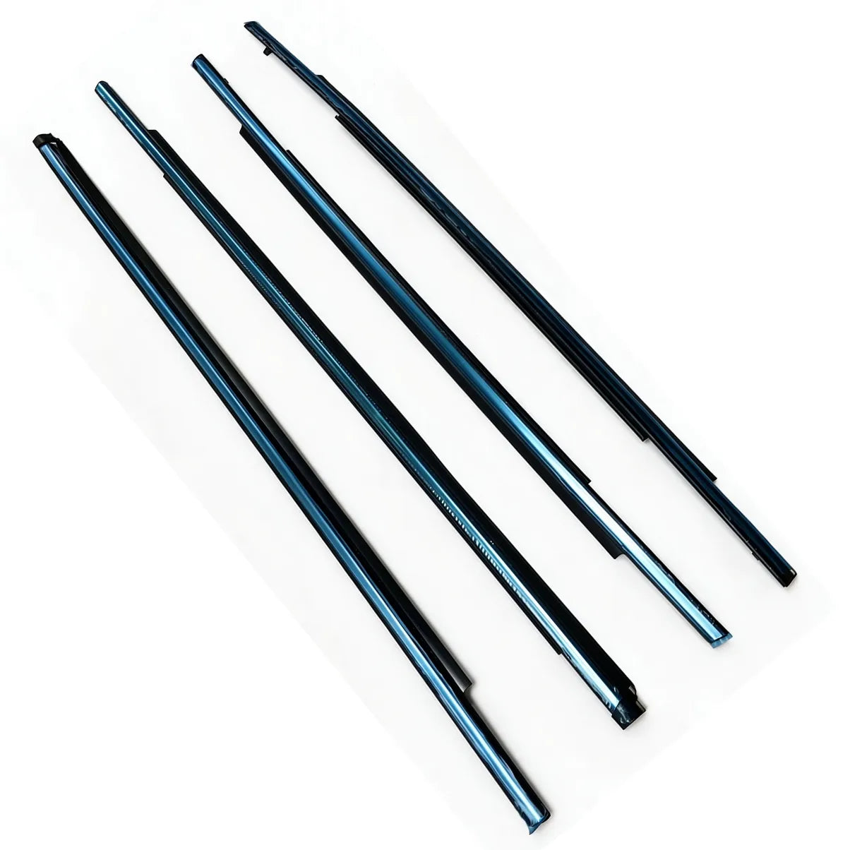 OEM Chrome Window Moldings Weatherstrip 4-Piece Set for Mitsubishi ASX Outlander Sport RVR