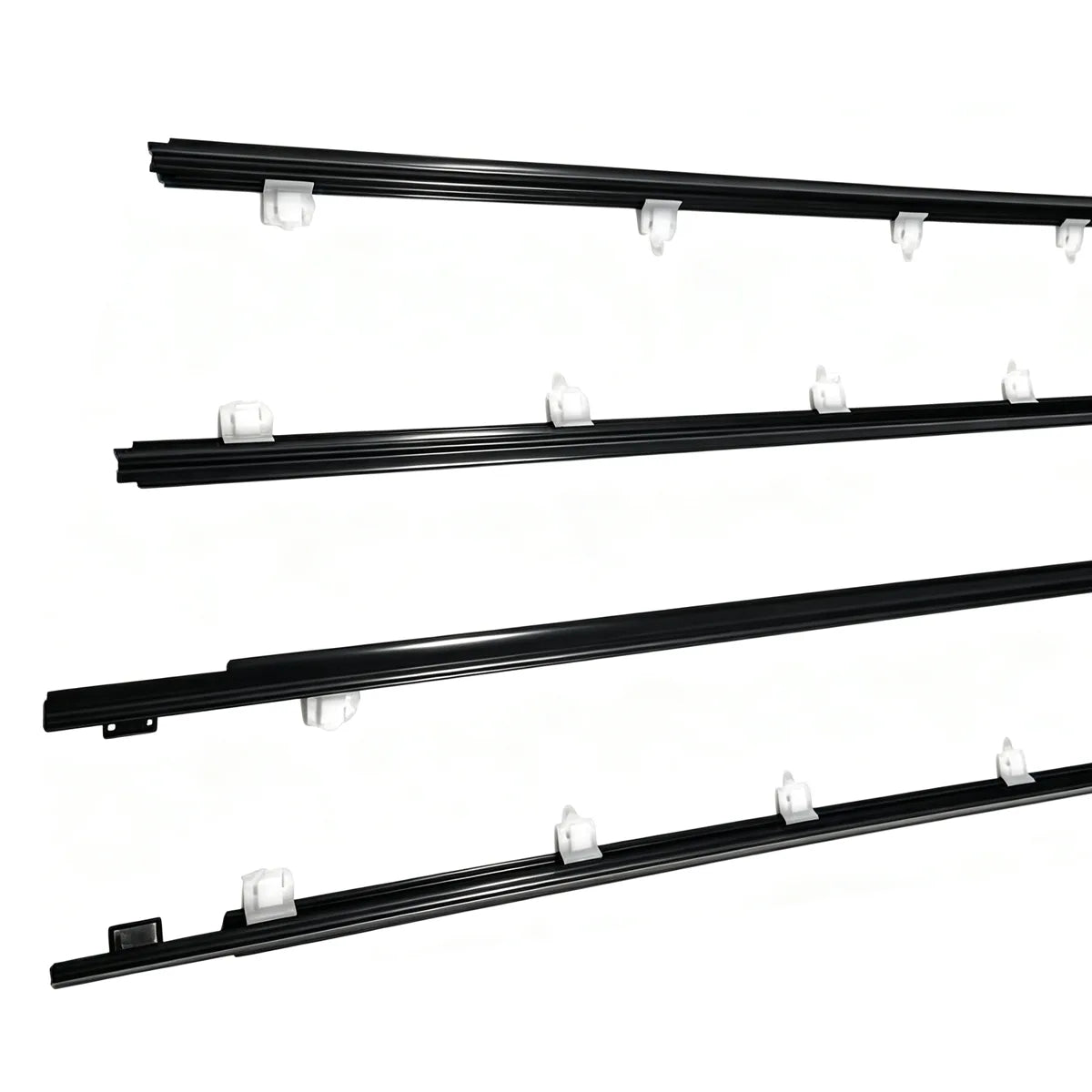 Complete rubber outer window molding replacement kit for Toyota Avanza and Xenia F651 chassis replacing BZ030/BZ040 series