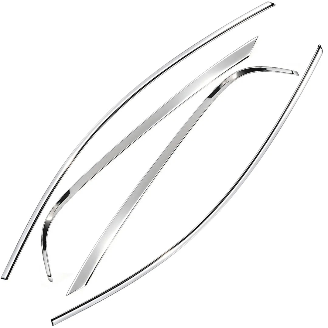 Celerparts Upper Window Molding Weatherstrips Seal Trim Set For Honda Accord Sedan 2008-2012 OEM 72465-TA0-A01