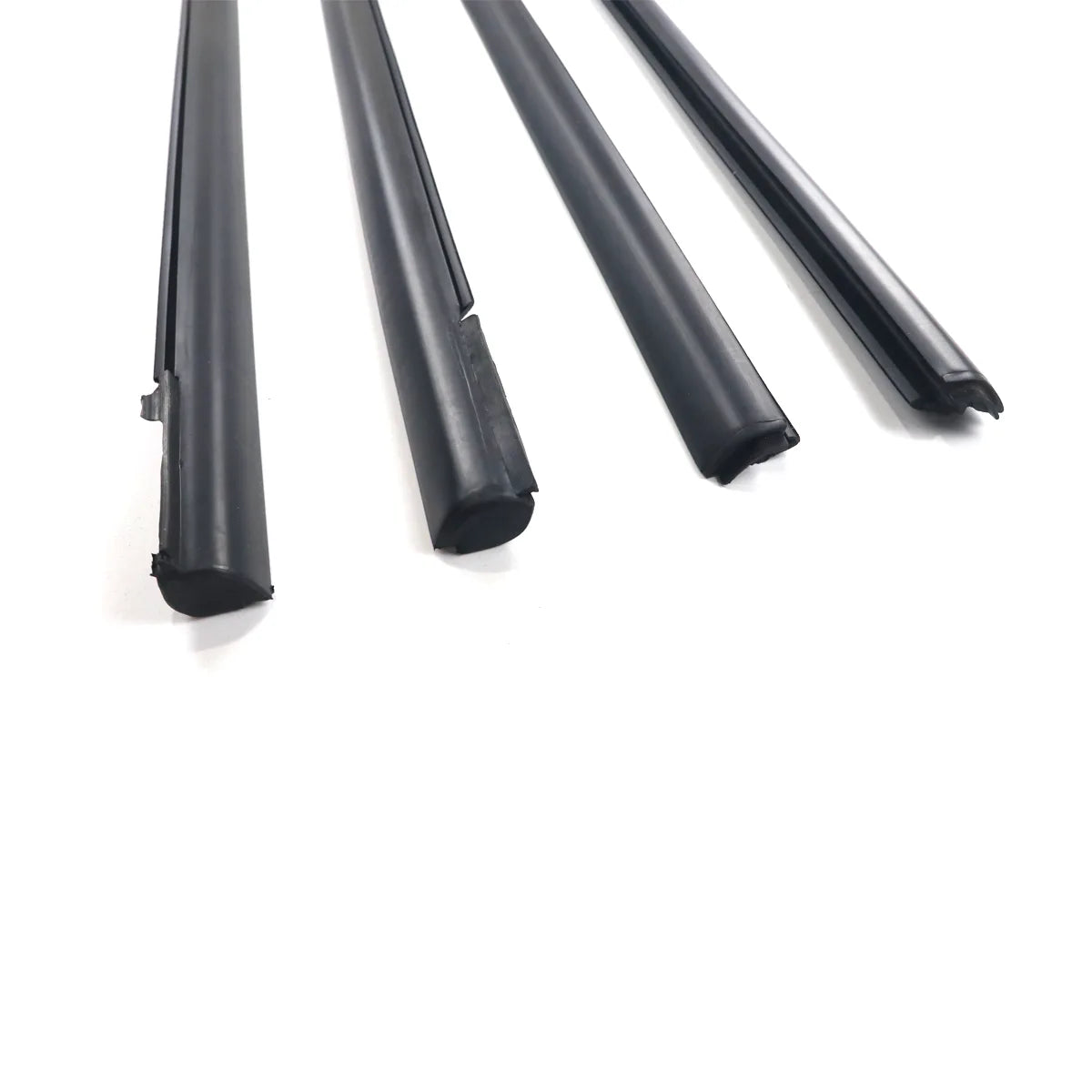 4X frisos pretos para janelas exteriores para Highlander 2008-2010
