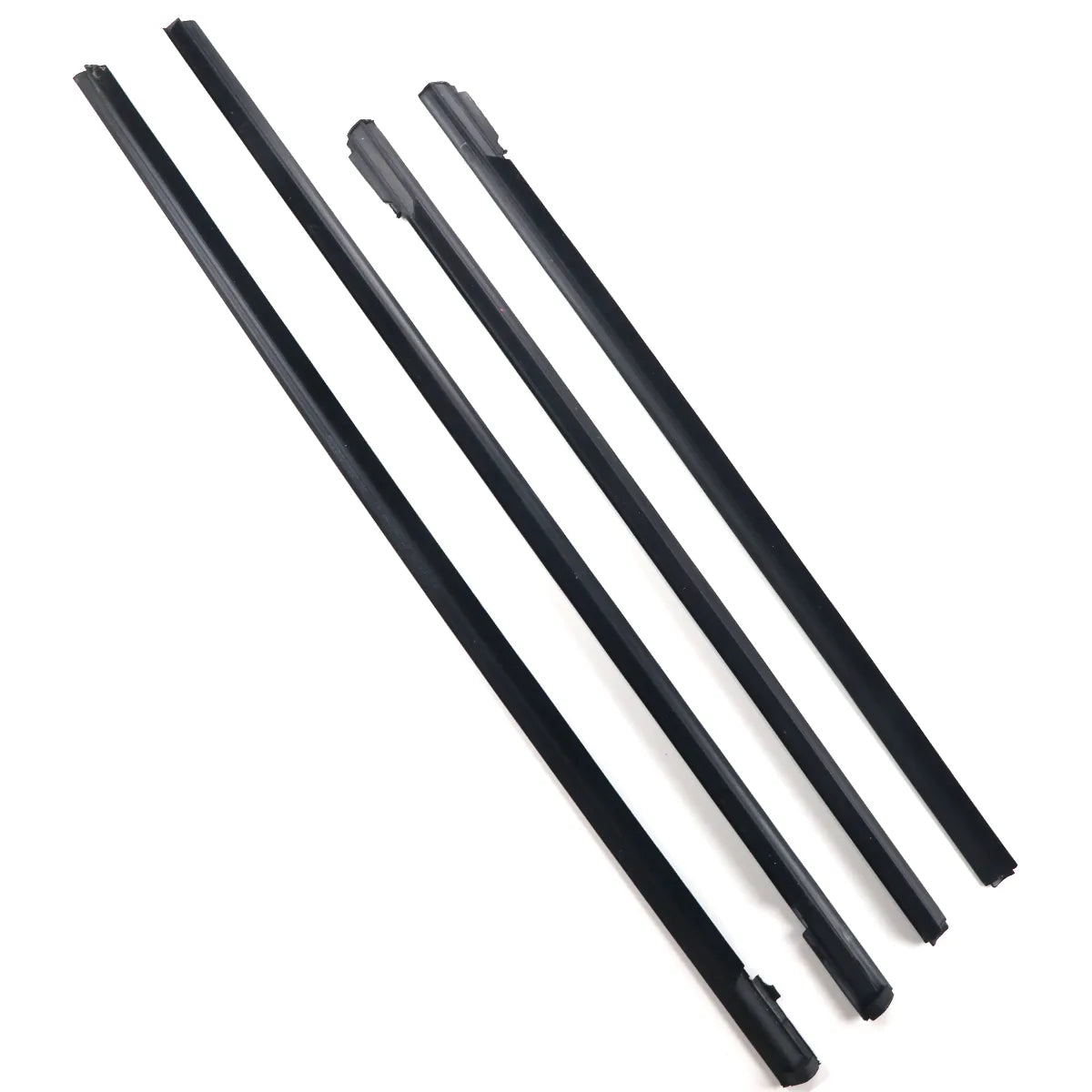 4X frisos pretos para janelas exteriores para Highlander 2008-2010
