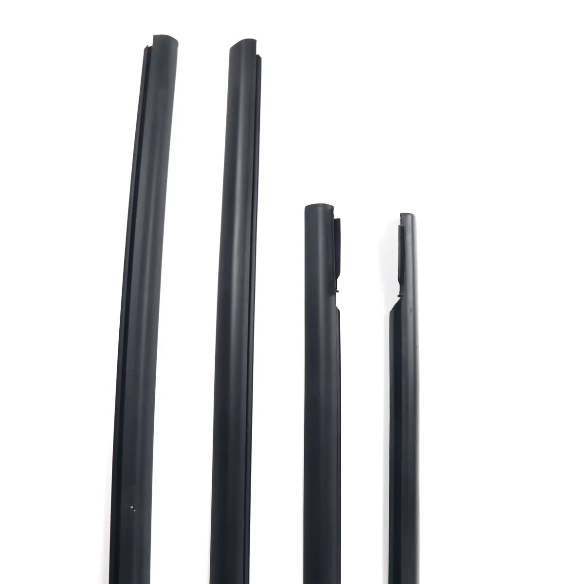 4X frisos pretos para janelas exteriores para Highlander 2008-2010