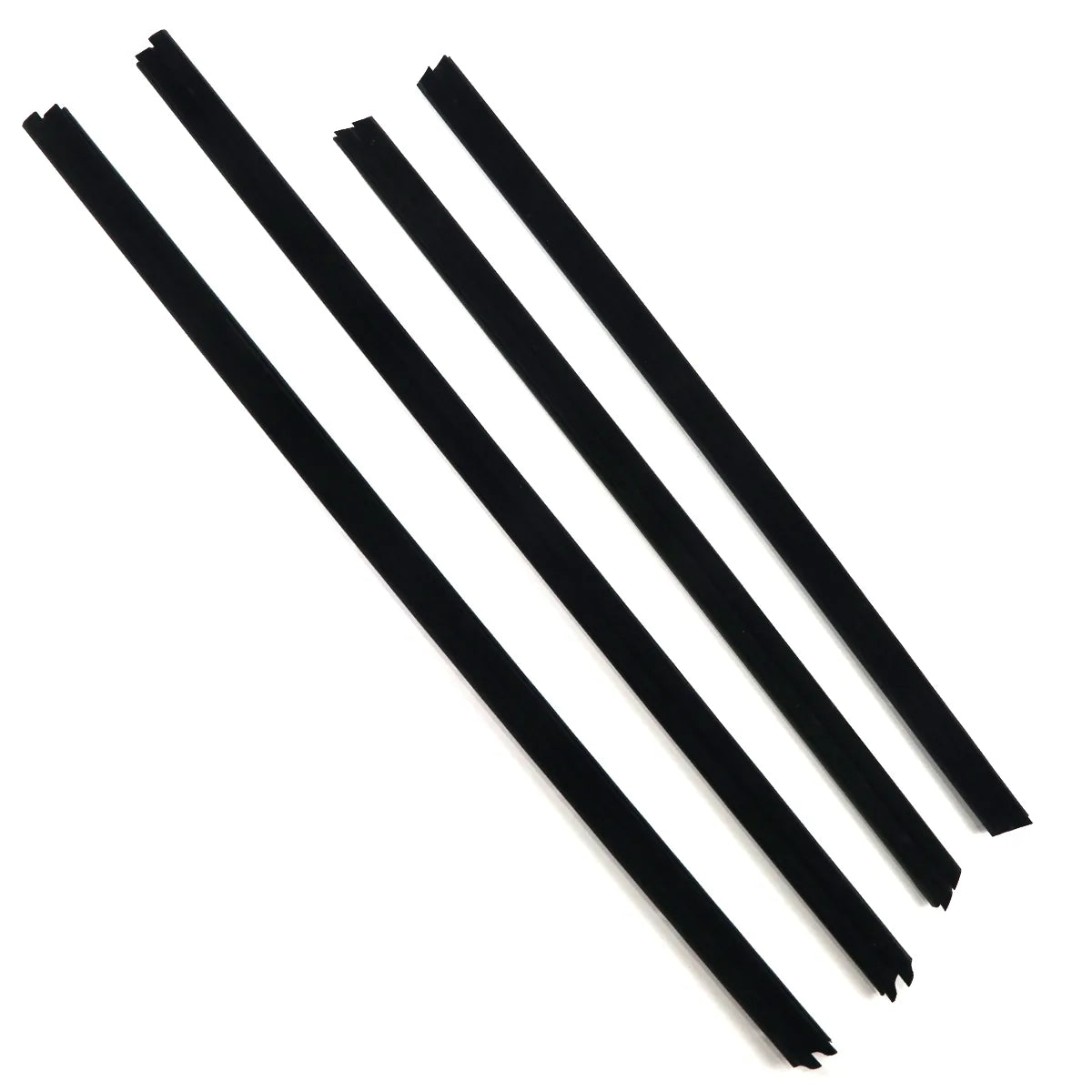 4PC Inside Door Window Weatherstrip Set for Honda CRV 2012-2014