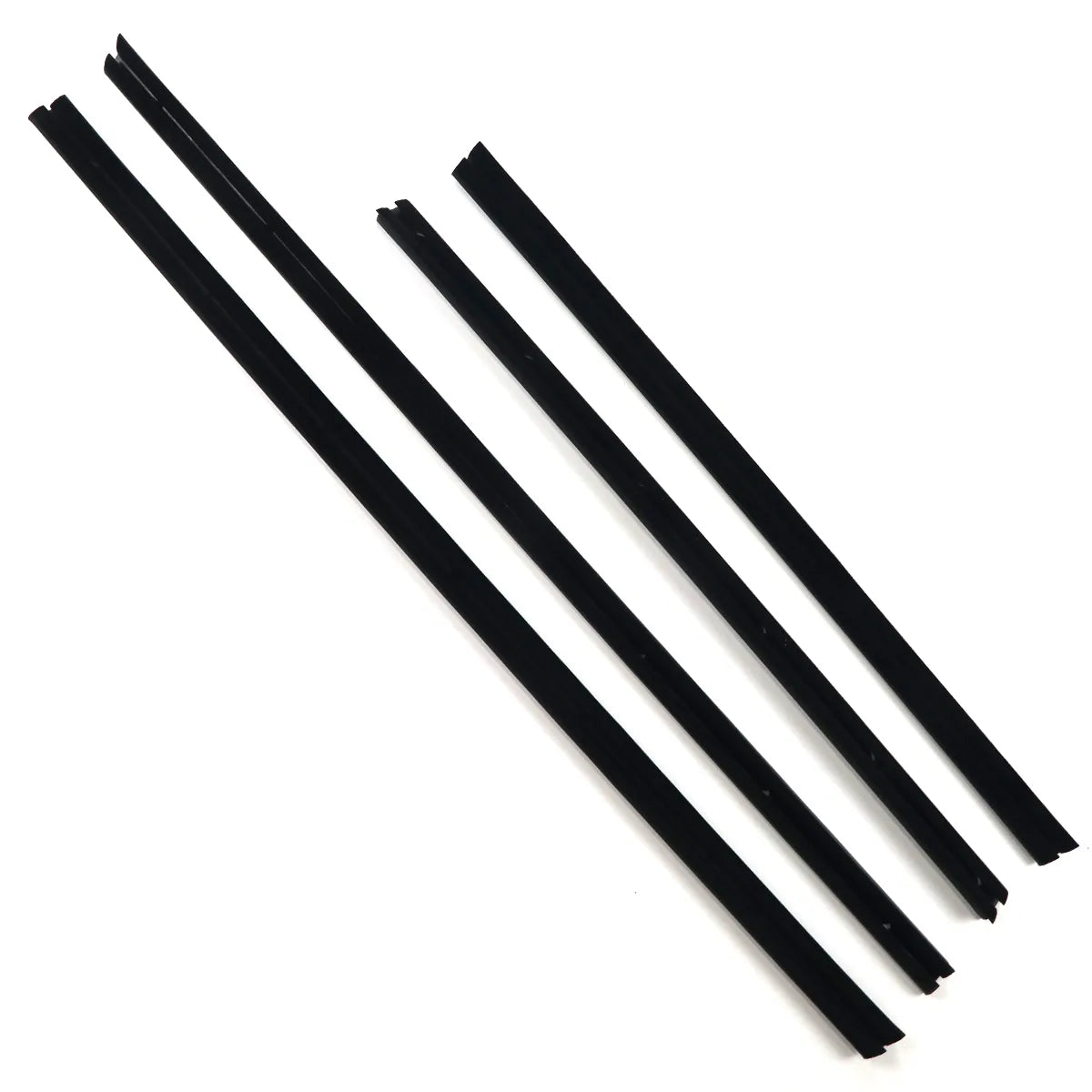 4PC Interior Door Window Weatherstrip Set for Honda Fit Jazz Hatchback  2005-2008