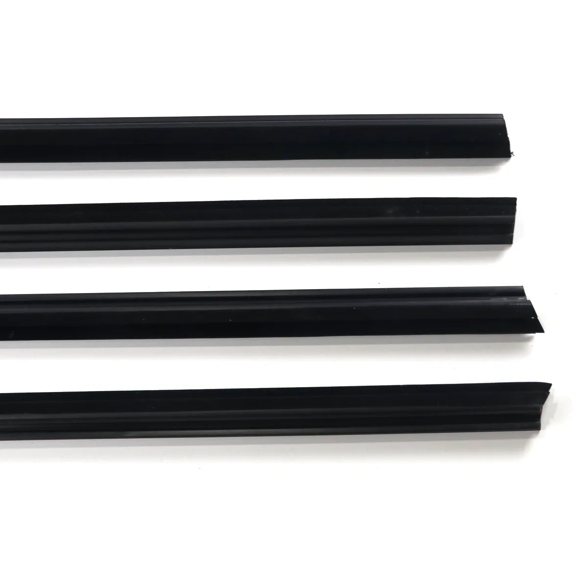 4PC Interior Window Belt Weatherstrip Set for Honda Fit Jazz Hatchback 2015-2020
