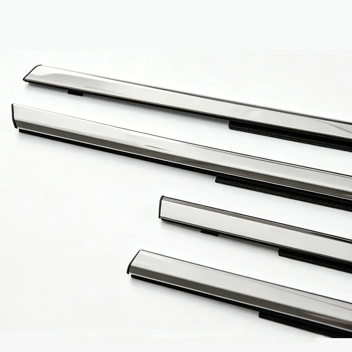 Direct replacement rubber window molding kit for Infiniti S51 chassis models