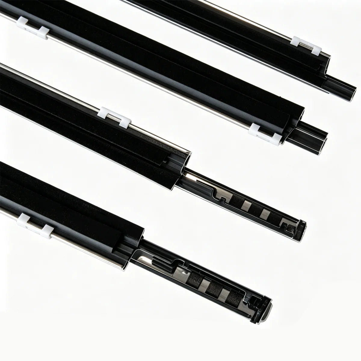 Rear Left and Right Outer Window Belt Molding Seal for Lexus ES OEM 75730-33120 and 75740-33120