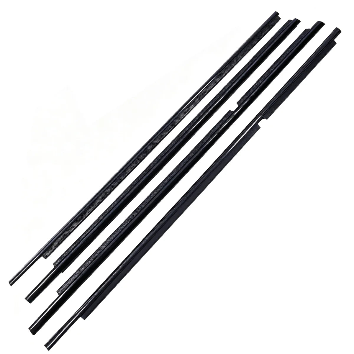 4-Piece Outer Window Molding Weatherstrip Set for 2004-2009 Lexus RX330 RX350 RX400h SUV