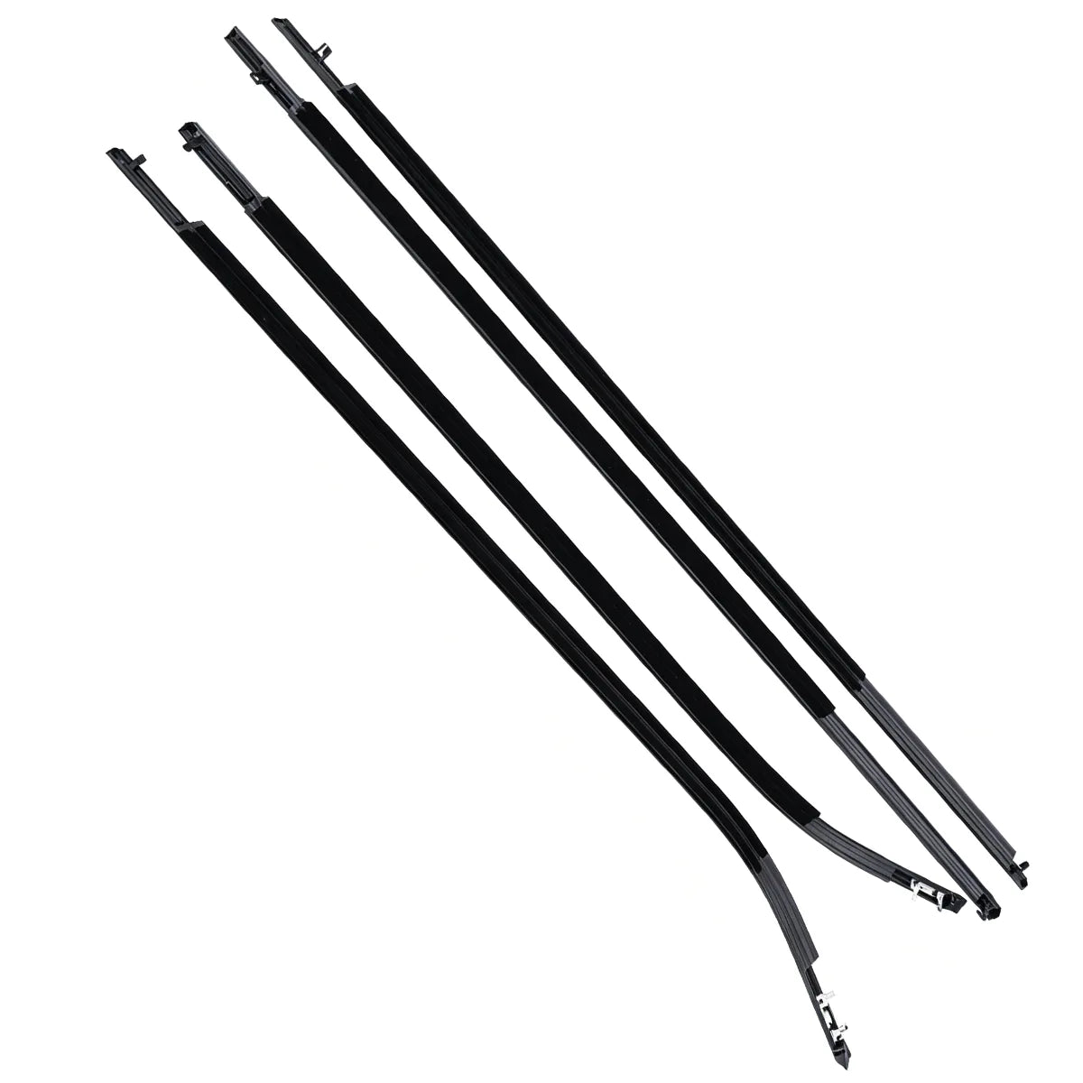 4PC outside window belt molding weatherstrip set for Lexus RX350 RX450h RX350L RX450hL 2016-2022-1