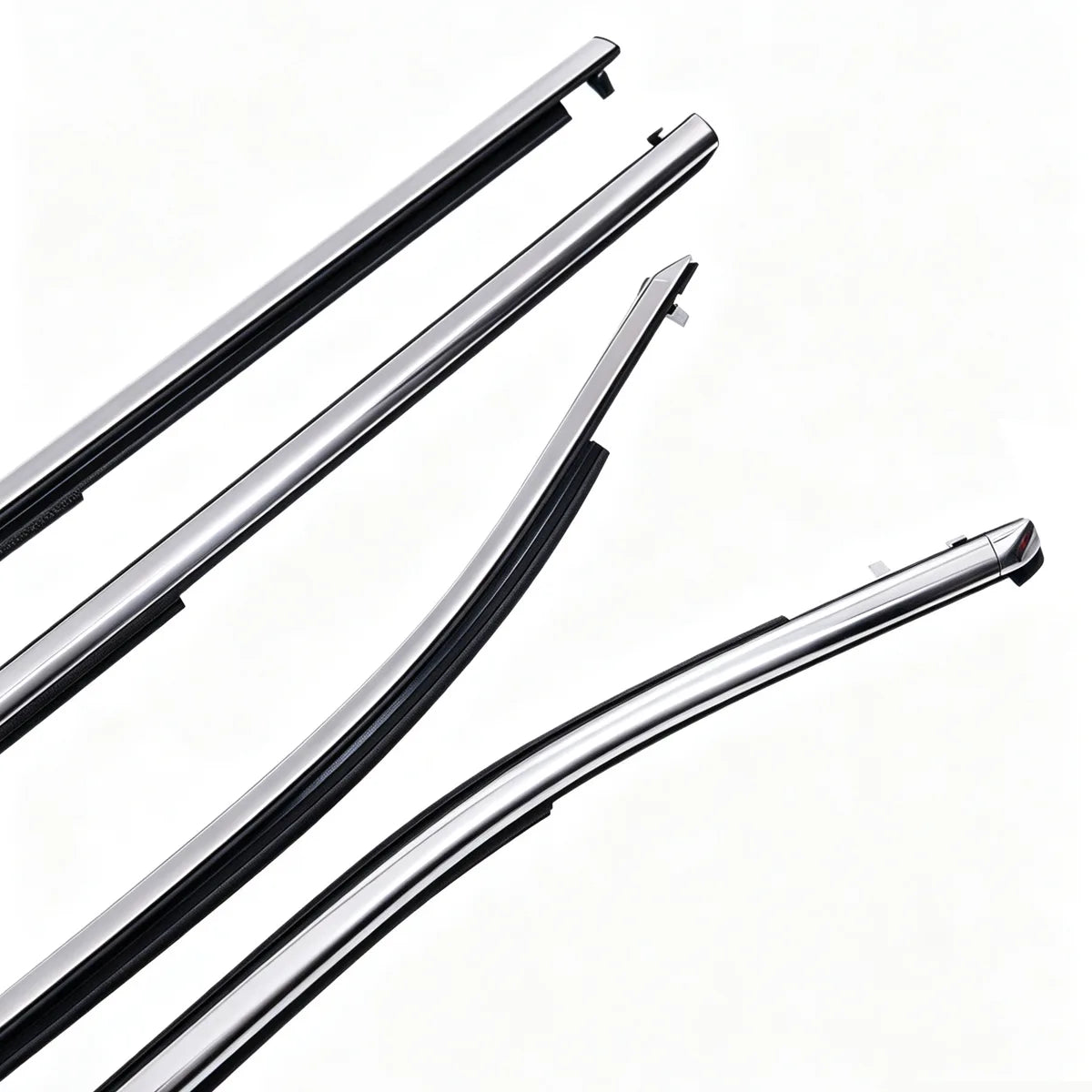 4PC outside window belt molding weatherstrip set for Lexus RX350 RX450h RX350L RX450hL 2016-2022-6