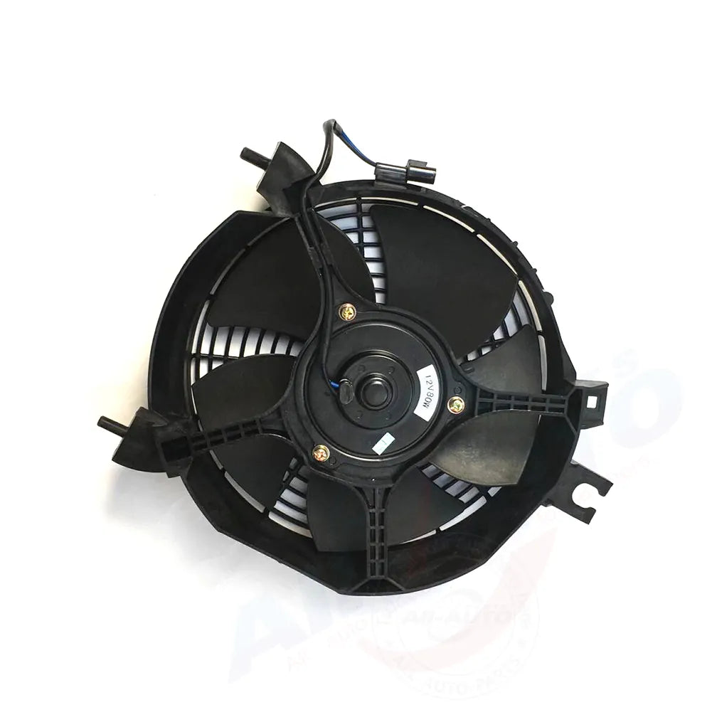 OEM MN123607 Complete AC Condenser Fan with Motor and Shroud for Mitsubishi L200 Pajero Sport-1