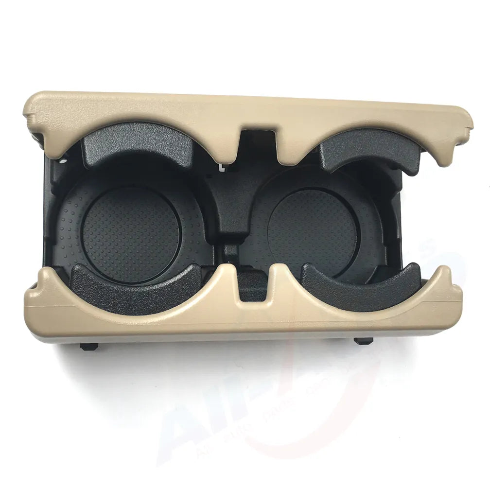 OEM MR610852 2nd Row Rear Beige Seat Cup Holder for Mitsubishi Pajero Montero MK3 interior