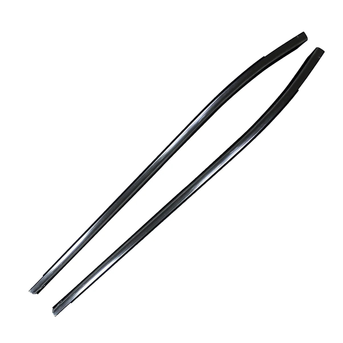 Complete rubber outer window molding replacement kit for Nissan Rogue and X-Trail replacing 808204CL0A 808214CL0A 828204CL0A 828214CL0A