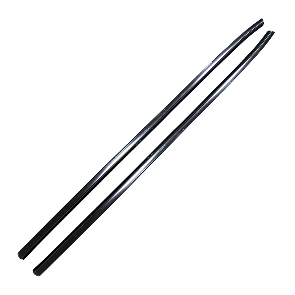 Rear Left and Right Outer Window Belt Molding Seal for Nissan X-Trail T32 OEM 82820-4CL0A and 82821-4CL0A